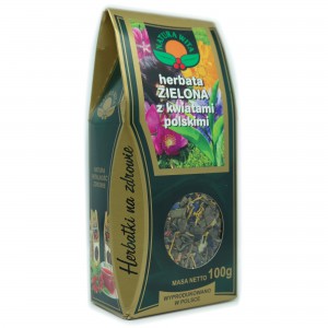Herbata zielona z kwiatami polskimi - Natura Wita
